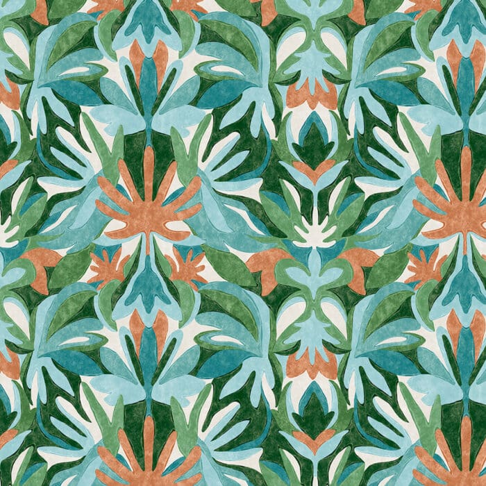 Melora Fig Leaf Paprika Azul