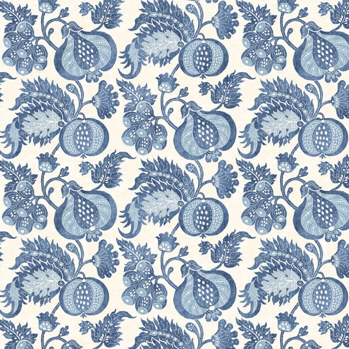 China Blue Indigo/Neutral